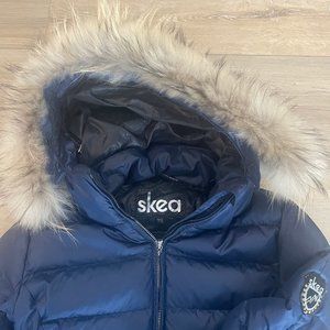 Skea - Blue/Navy - Long Down Jacket